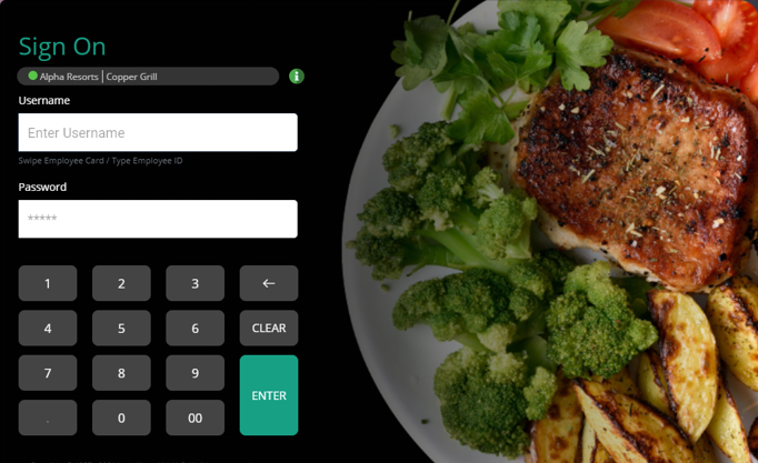 A screenshot of a menu

Description automatically generated